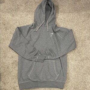 GYMSHARK Gray Hoodie for Men